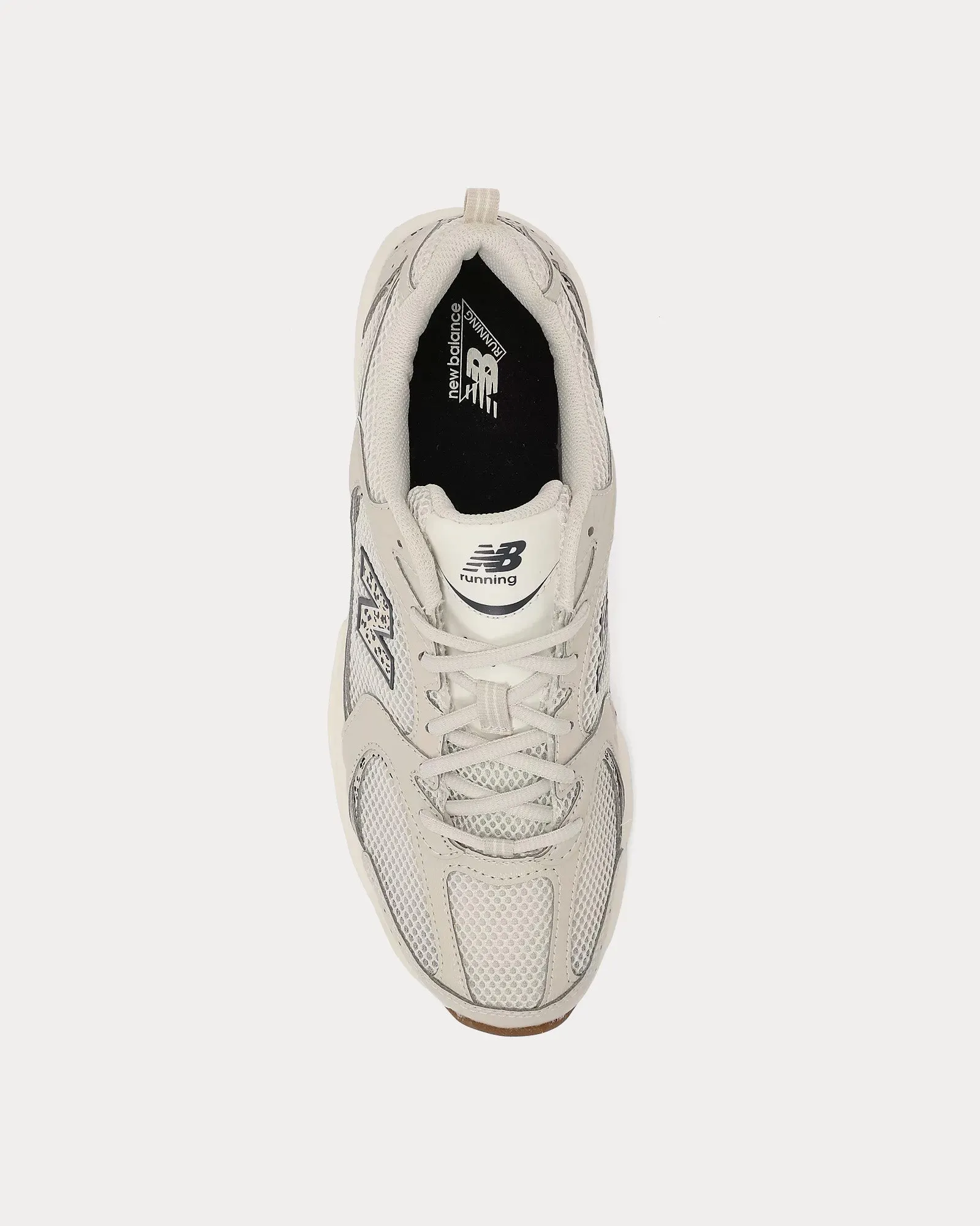 530 Moonbeam / Sea Salt / Black Low Top Sneakers