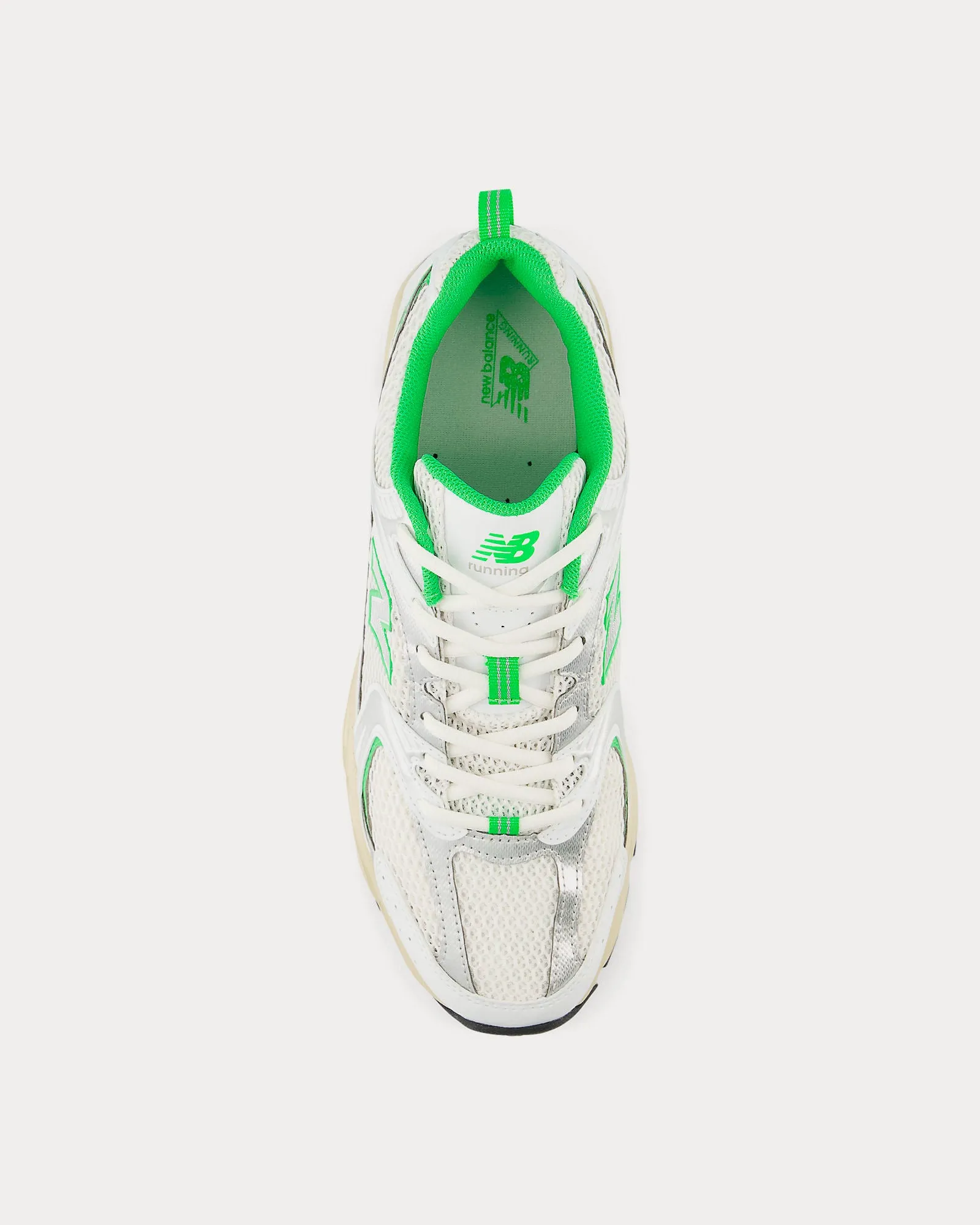 530 White / Palm Leaf Low Top Sneakers