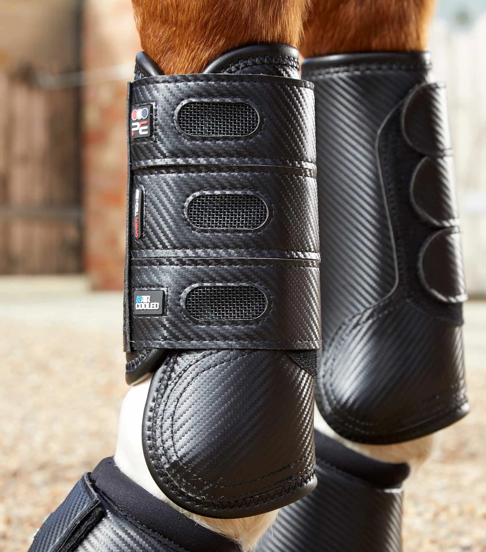 AC Super Lite Carbon Tech Eventing Racing Boots  Front