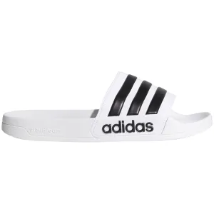 ADIDAS ADILETTE SHOWER SLIDES-WHITE/BLACK