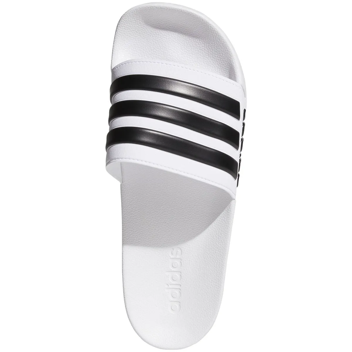 ADIDAS ADILETTE SHOWER SLIDES-WHITE/BLACK