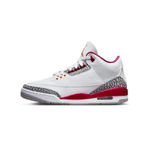 Air Jordan Mens 3 Retro Cardinal Shoes
