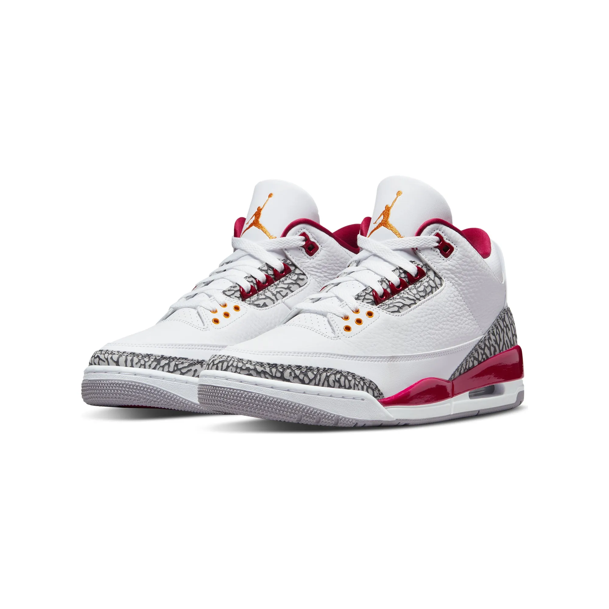 Air Jordan Mens 3 Retro Cardinal Shoes