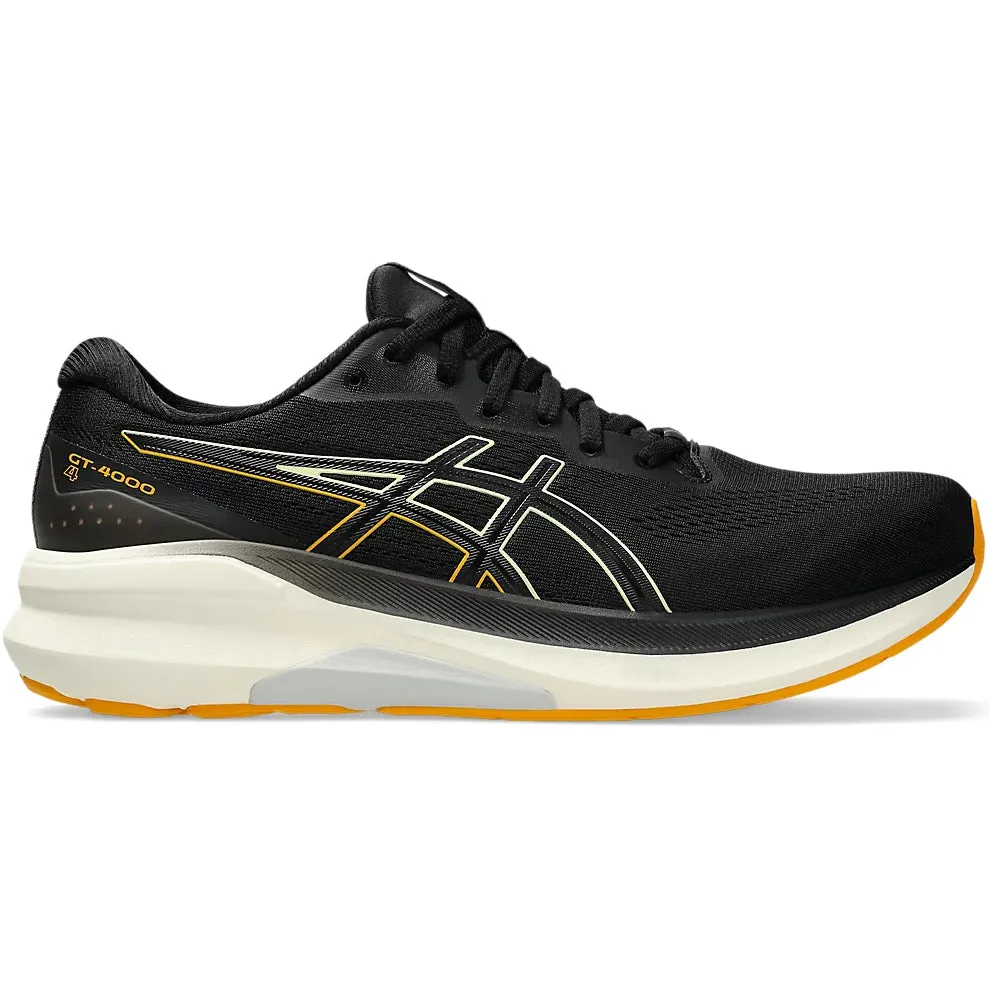 Asics Men's GT-4000 4 Running Shoes Black / Amber