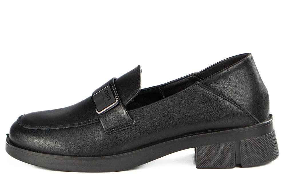 BONAVI 32R3-34 Strap Loafers w Lug Heel