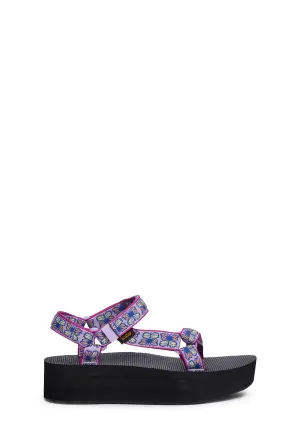 Butterfly Flatform Universal Sandals