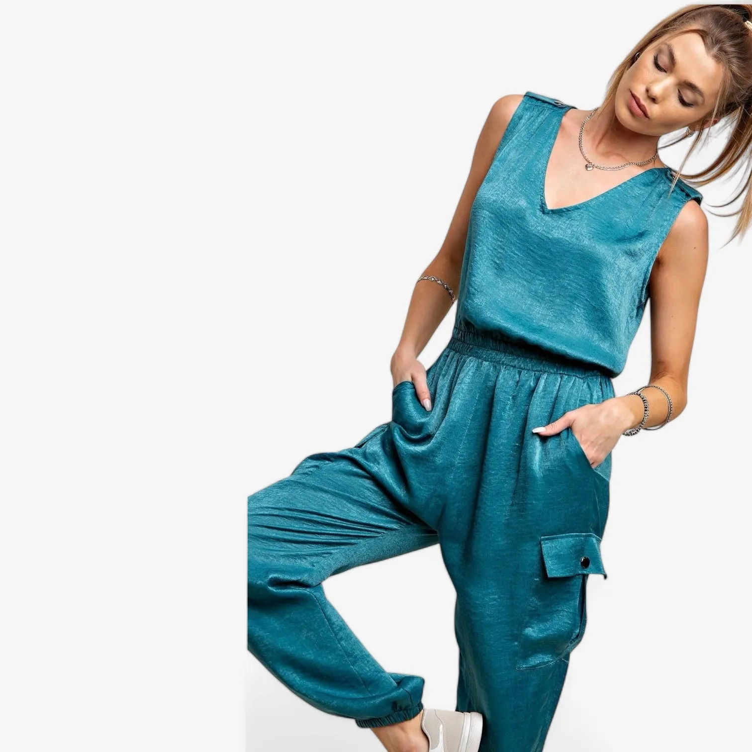 Cargo Jumpsuit Final Sale