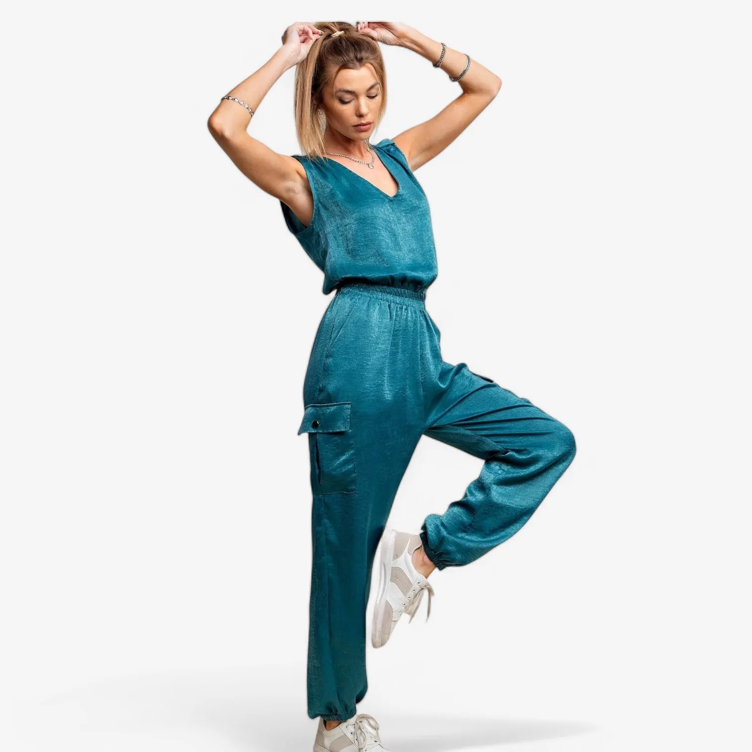 Cargo Jumpsuit Final Sale
