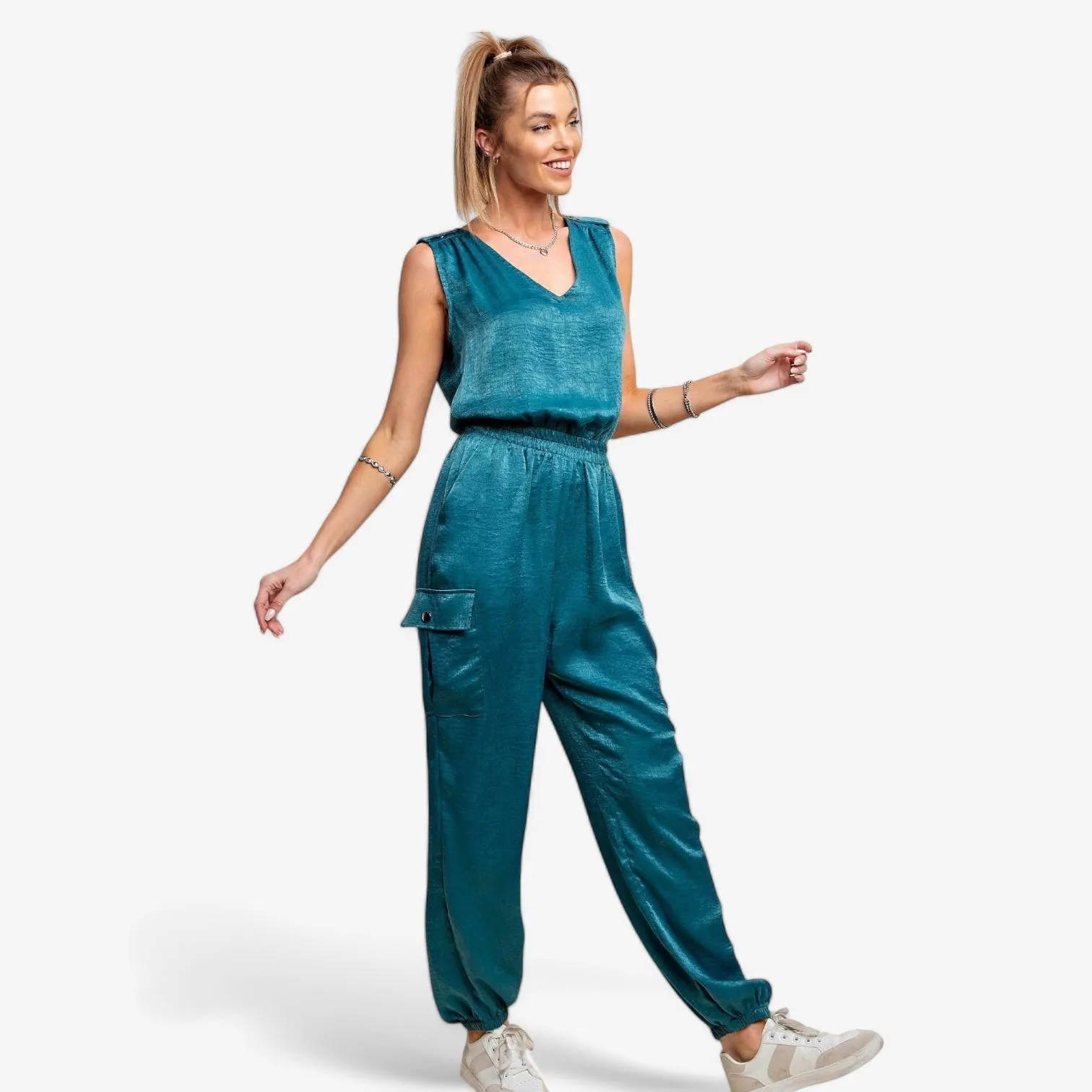Cargo Jumpsuit Final Sale