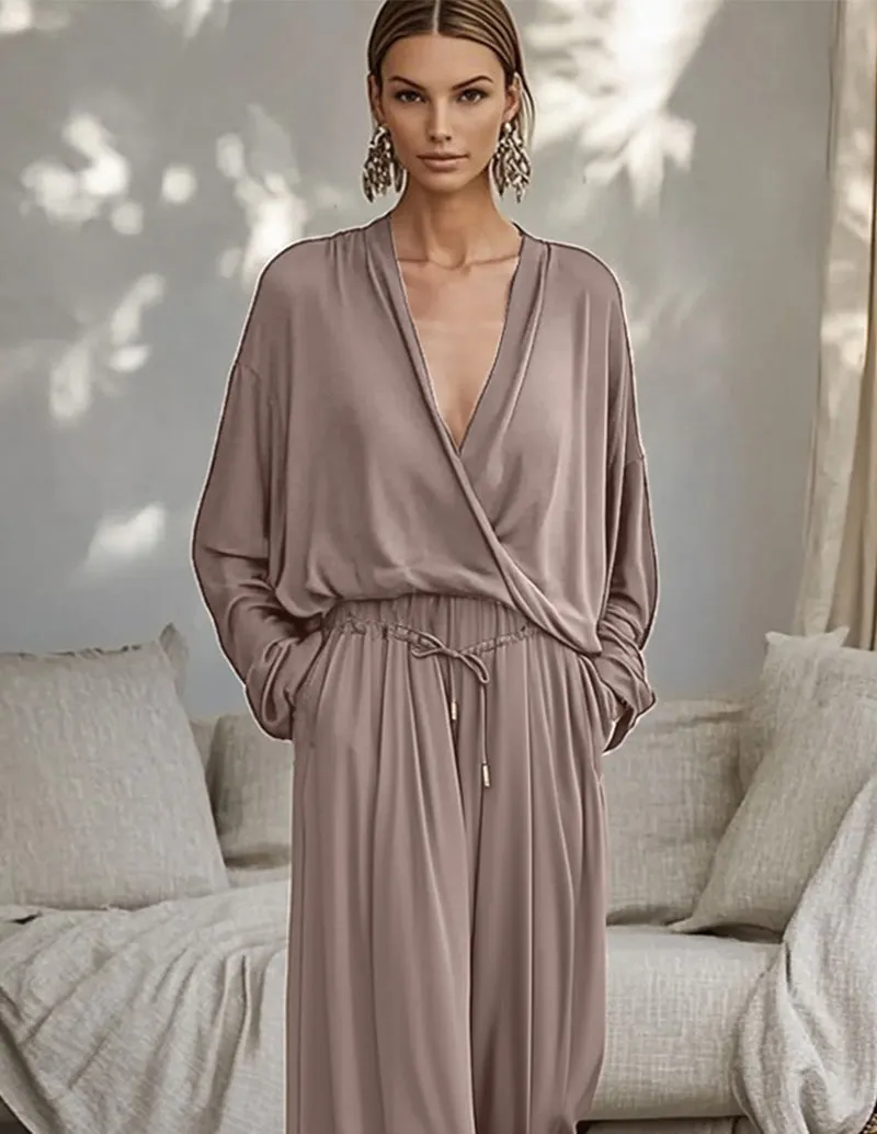 Casual Refined Flowing 2-Piece Set