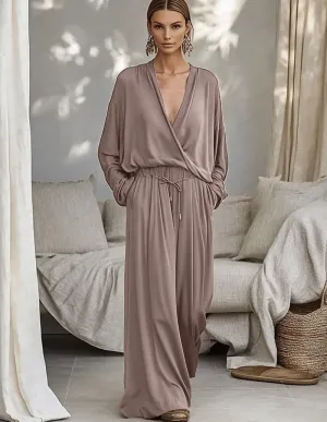 Casual Refined Flowing 2-Piece Set