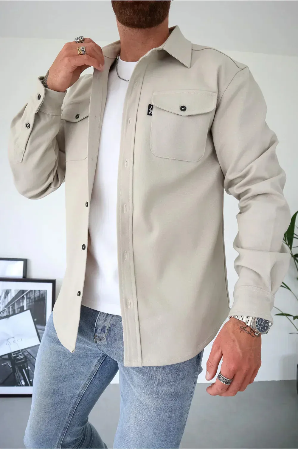CELESTE - REFINED OVERSHIRT