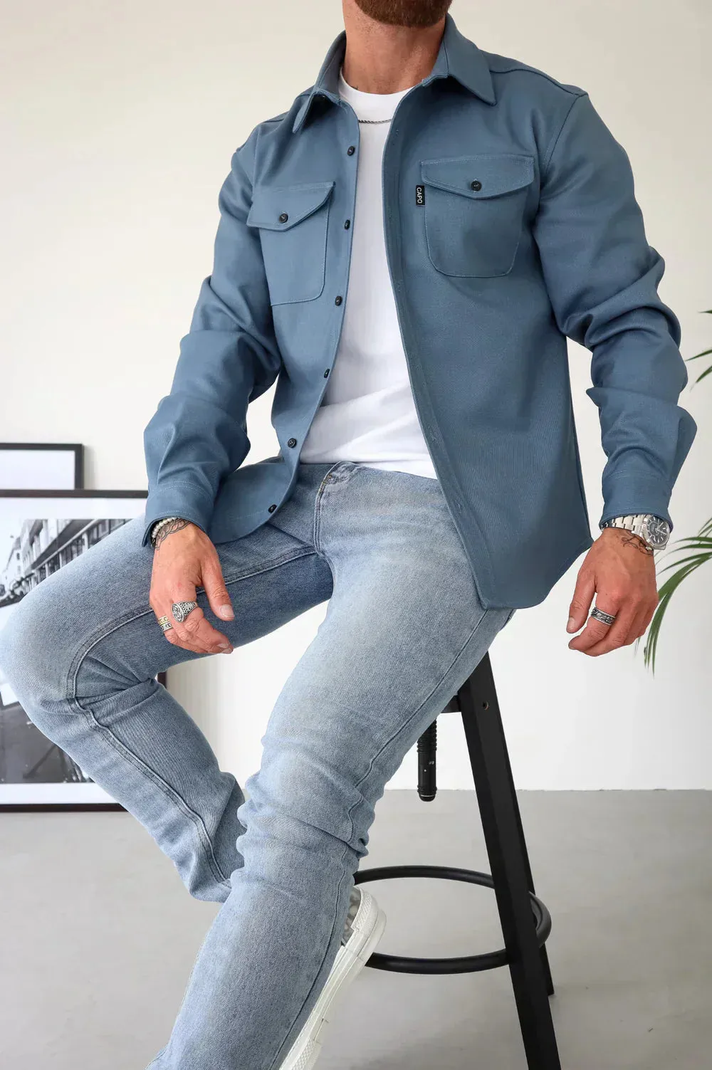 CELESTE - REFINED OVERSHIRT