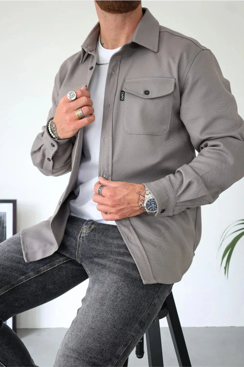 CELESTE - REFINED OVERSHIRT