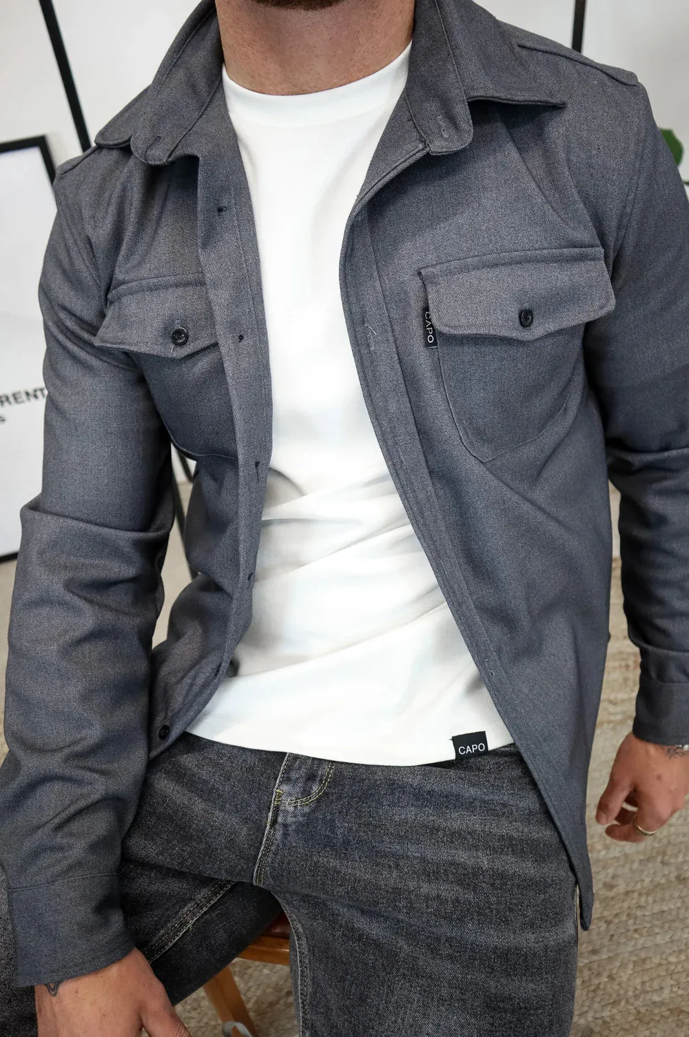 CELESTE - REFINED OVERSHIRT