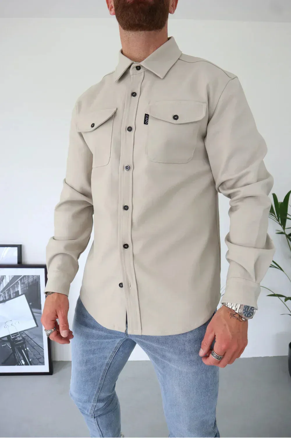 CELESTE - REFINED OVERSHIRT