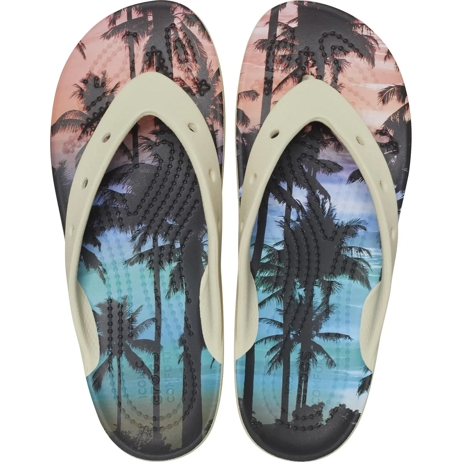 Crocs Classic Summer Nostalgia Platform Flip Flop Sandals