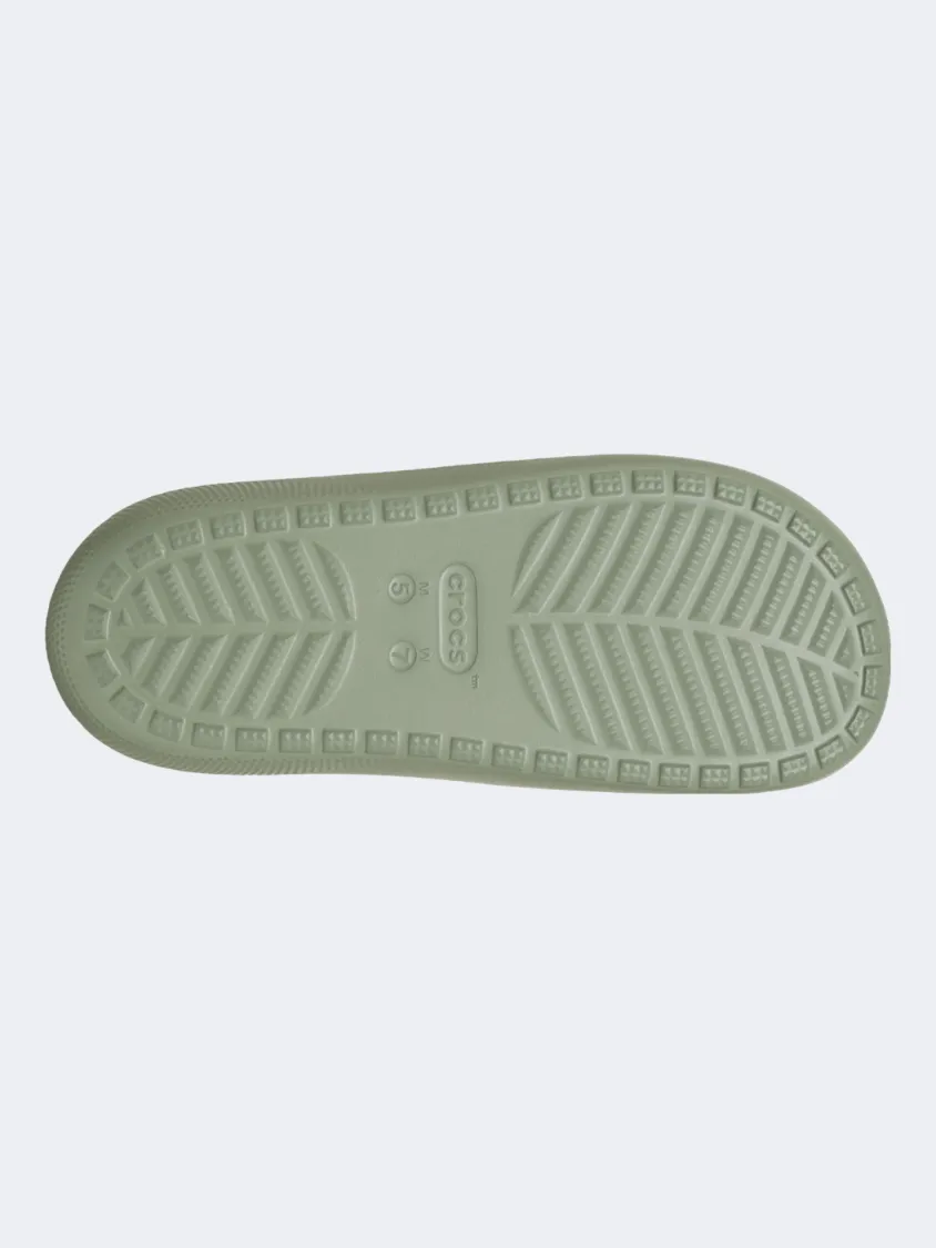 Crocs Classic V2 Unisex Lifestyle Slippers Moss