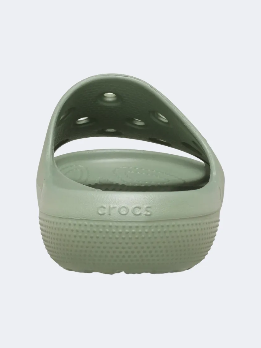 Crocs Classic V2 Unisex Lifestyle Slippers Moss