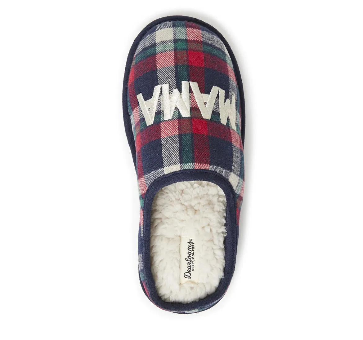 Dearfoams Cozy Comfort Women's Mama Bear Clog Slippers
