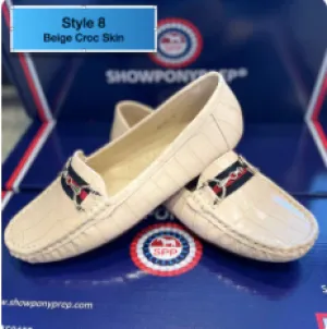 DECK SHOES - SALE AREA 2025- BEIGE CROC