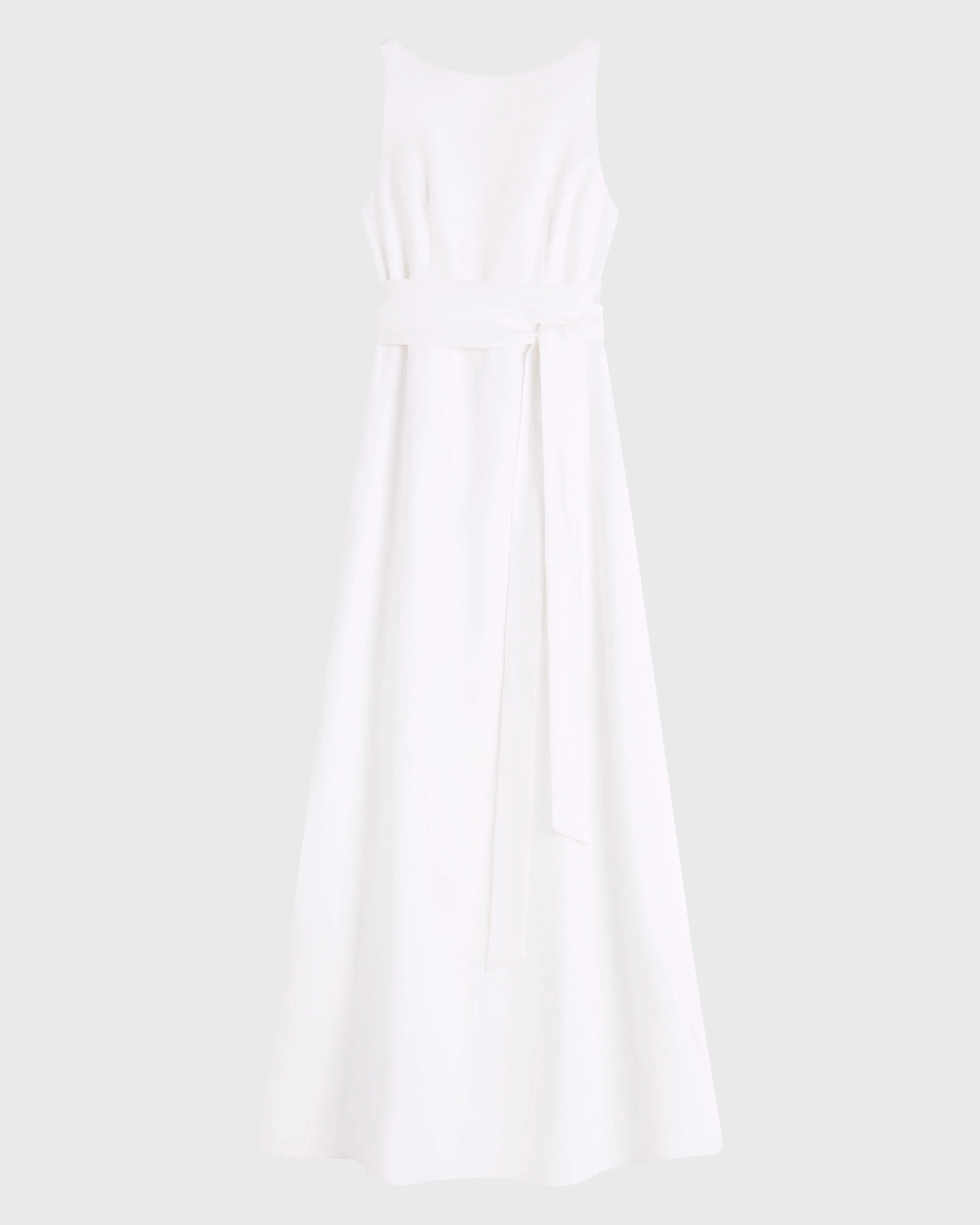 Delphi Tie Back Maxi Dress - White