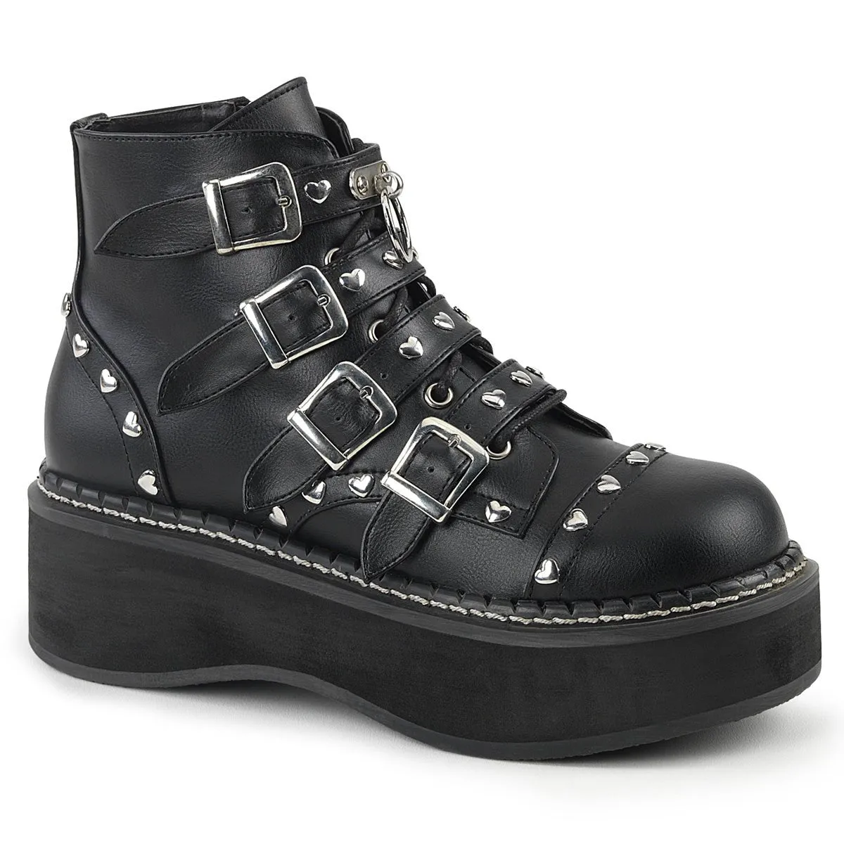 DemoniaCult Emily 315 Womens Platform Ankle Length Boots