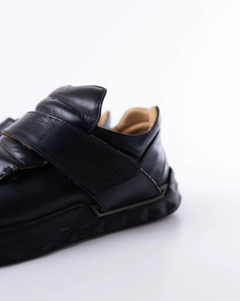 Diesel Men's Solid Leather Regular Sneakers