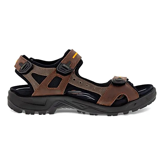 Ecco Men's Offroad Yucatan Sandal - Morel Moon Rock