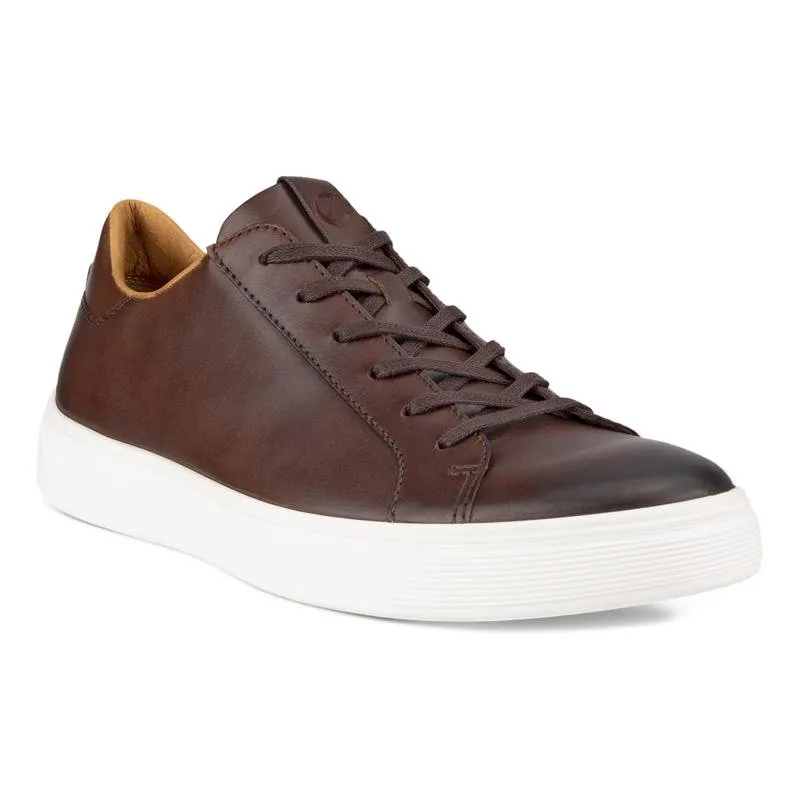Ecco Men's Street Tray - Cognac