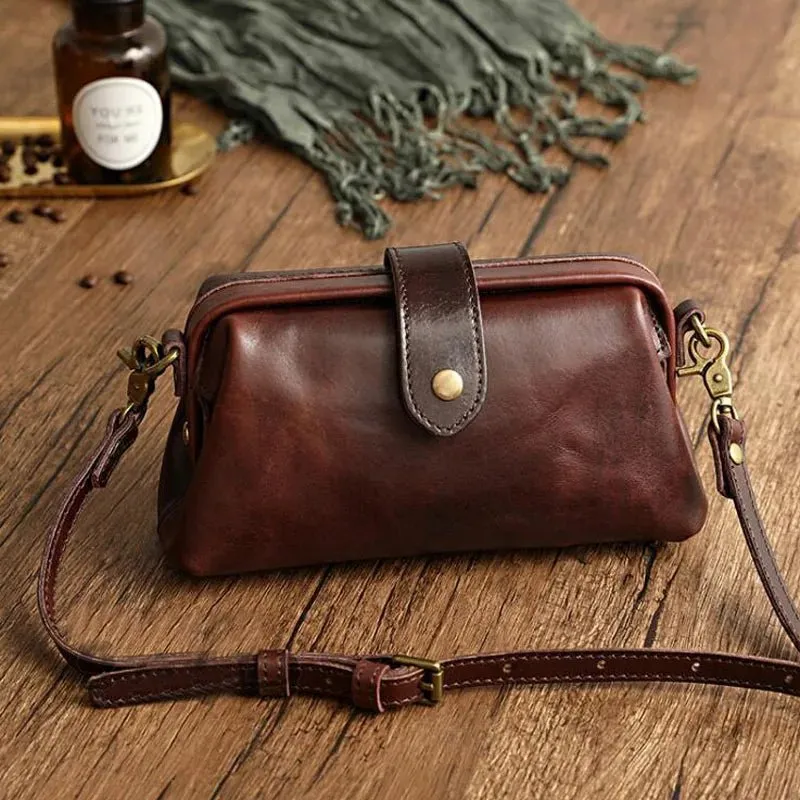 Eclipse Charm | Refined Leather Shoulder Bag