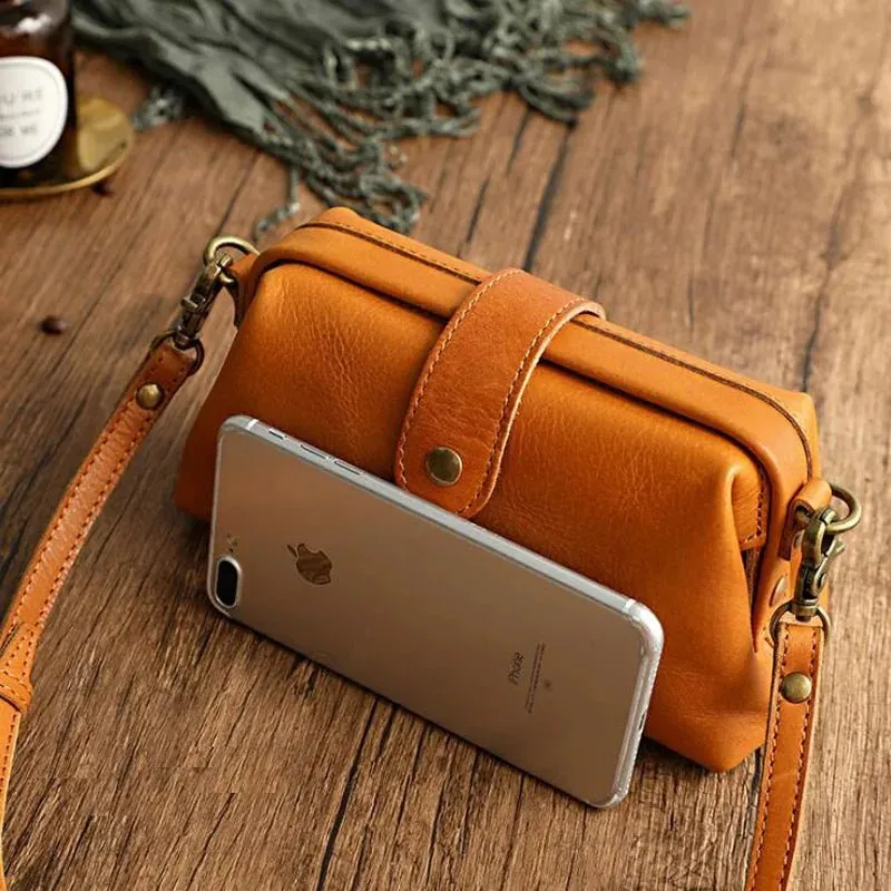 Eclipse Charm | Refined Leather Shoulder Bag