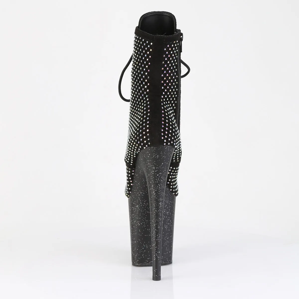 FLAMINGO-1020RM Glitter Platform Ankle boots