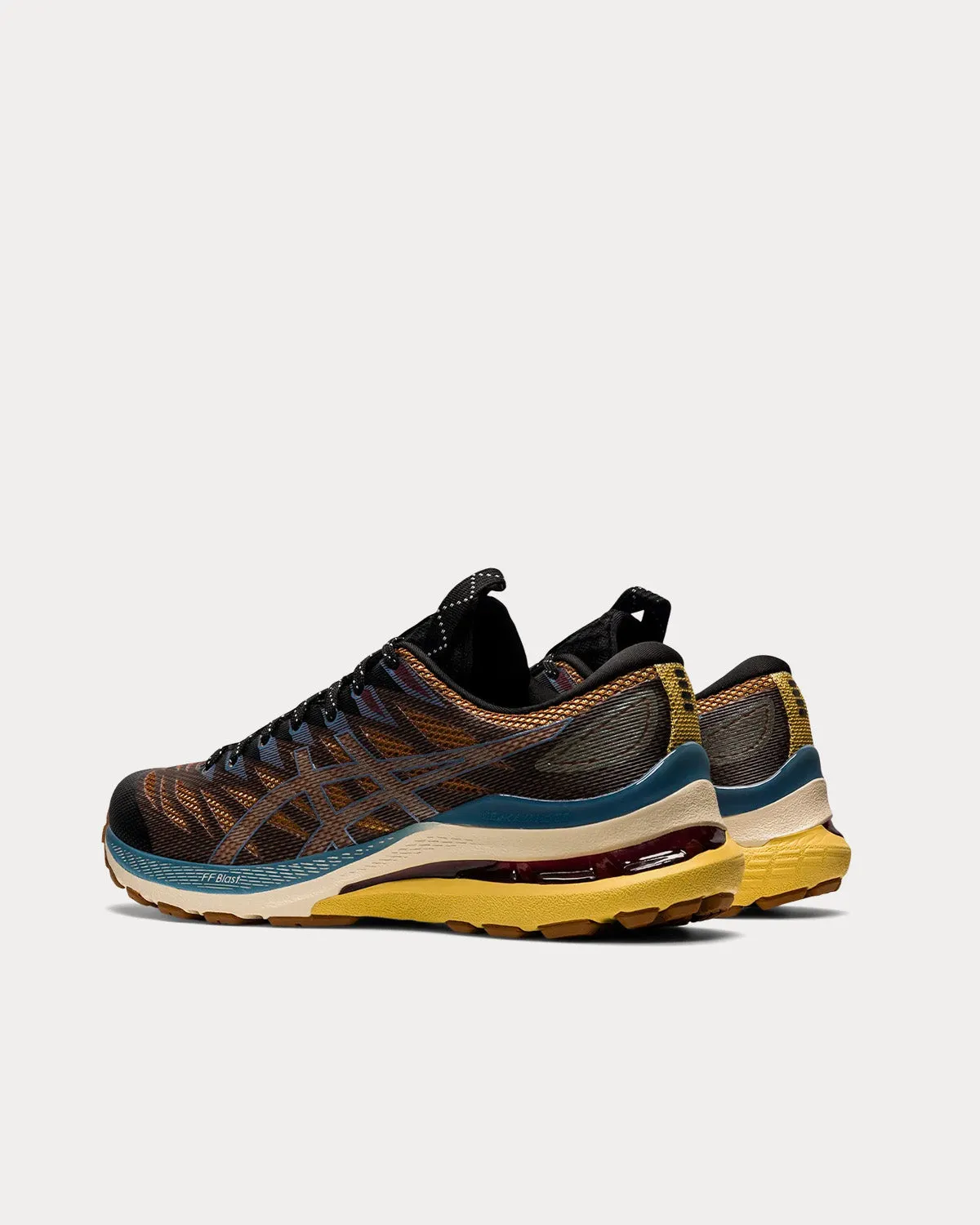 FN3-S Gel-Kayano 28 Anthracite / Antique Gold Running Shoes