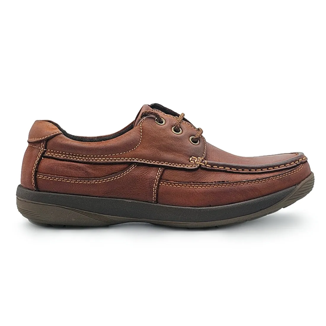 Genuine Leather Lace Up Comfort Shoes