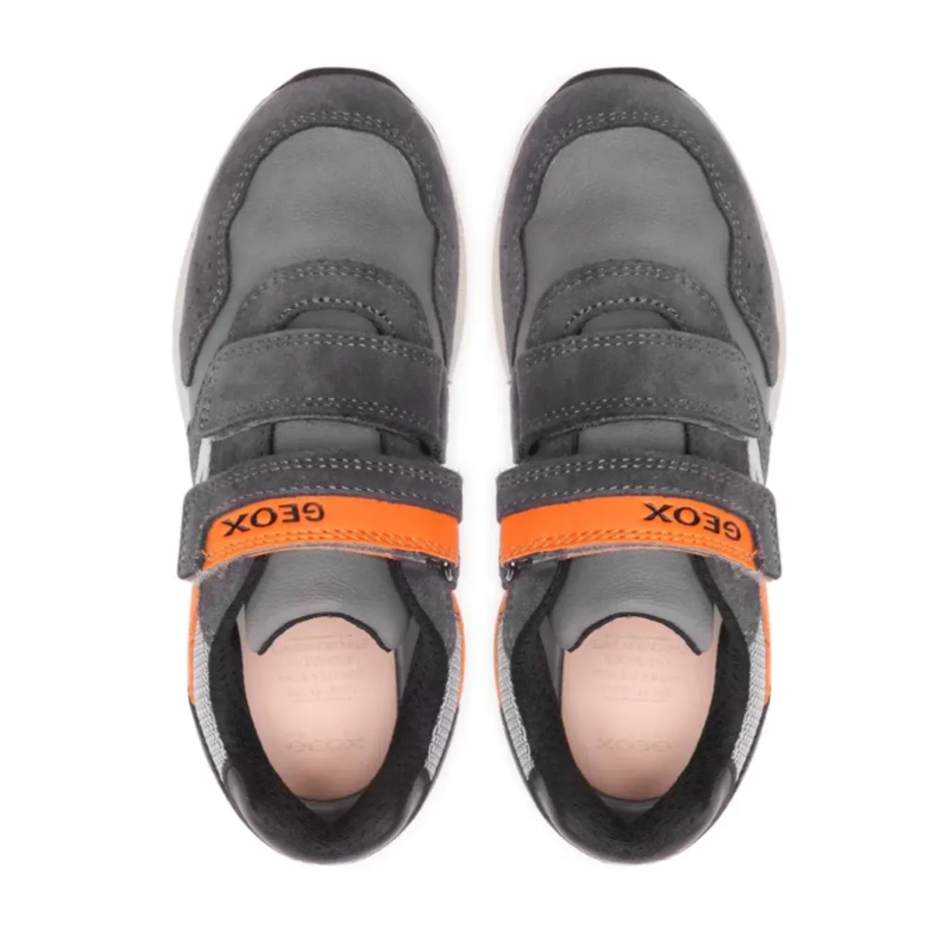 GEOX Boys Alben Leather Trainers Sale -40%