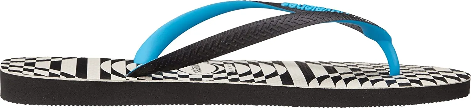Havaianas Checkered Black Flip Flop
