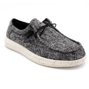 Huntington Men’s Laforst Black Melange Comfort Hola! Shoe  - Select Size