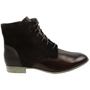 Hush Puppies Farland Womens Dark Brown Boots