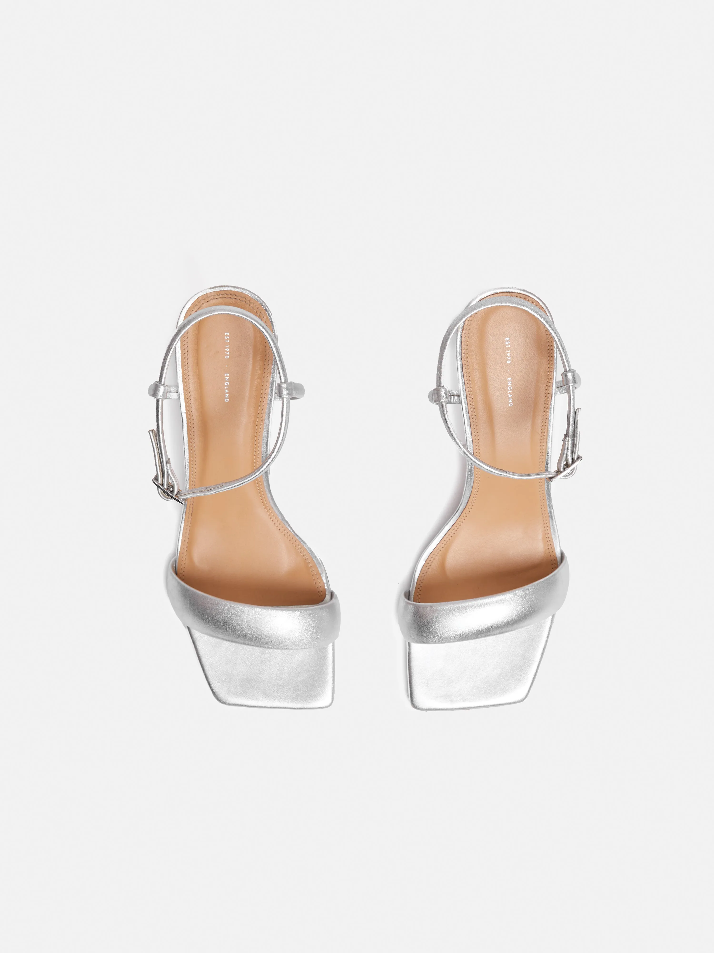 Iris Heel | Silver