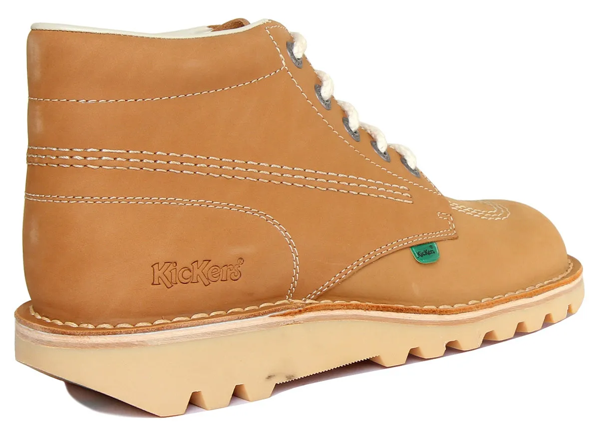 Kickers Kick Hi M In Tan in Adults UK Size 6.5 - 12
