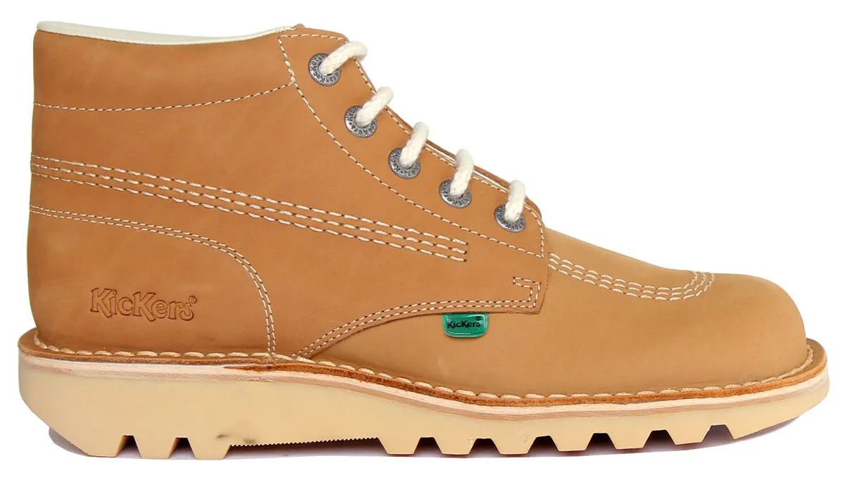 Kickers Kick Hi M In Tan in Adults UK Size 6.5 - 12