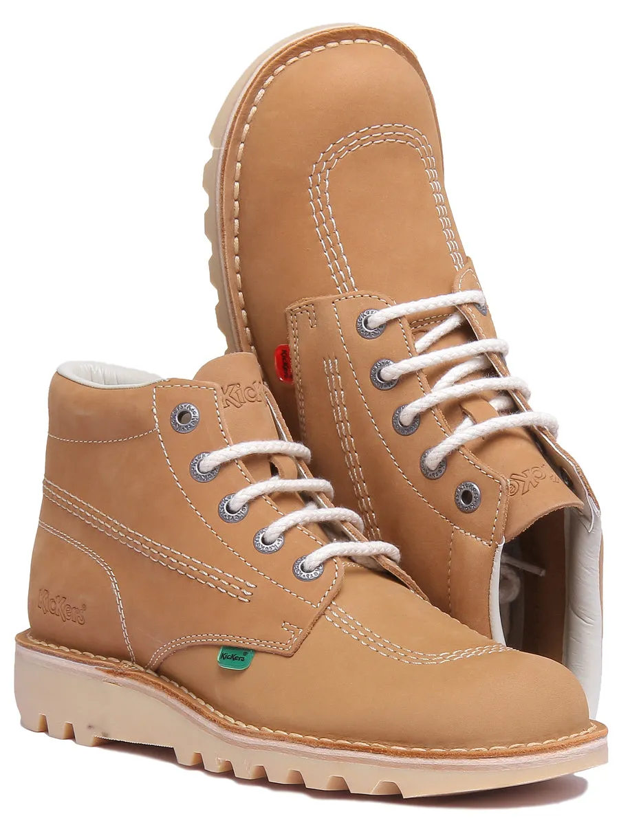 Kickers Kick Hi M In Tan in Adults UK Size 6.5 - 12