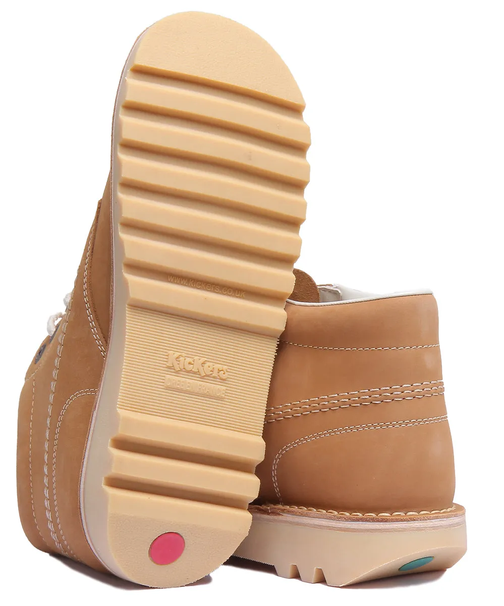 Kickers Kick Hi M In Tan in Adults UK Size 6.5 - 12