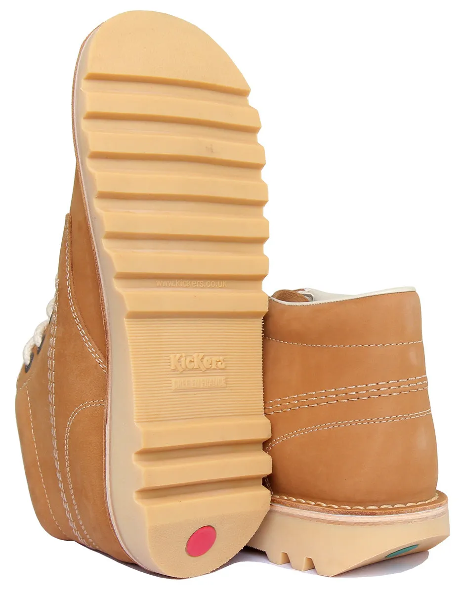 Kickers Kick Hi M In Tan in Adults UK Size 6.5 - 12