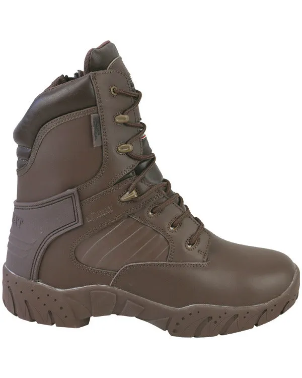 Kombat UK Tactical Pro Boot MOD Brown All Leather