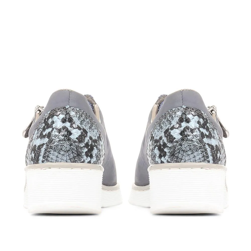 Lace-Up Wedge Trainers - RKR35547 / 322 170
