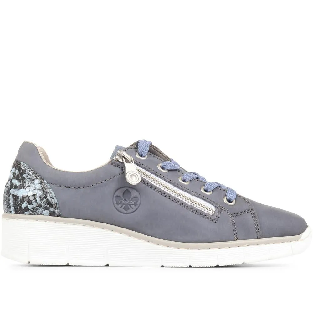 Lace-Up Wedge Trainers - RKR35547 / 322 170