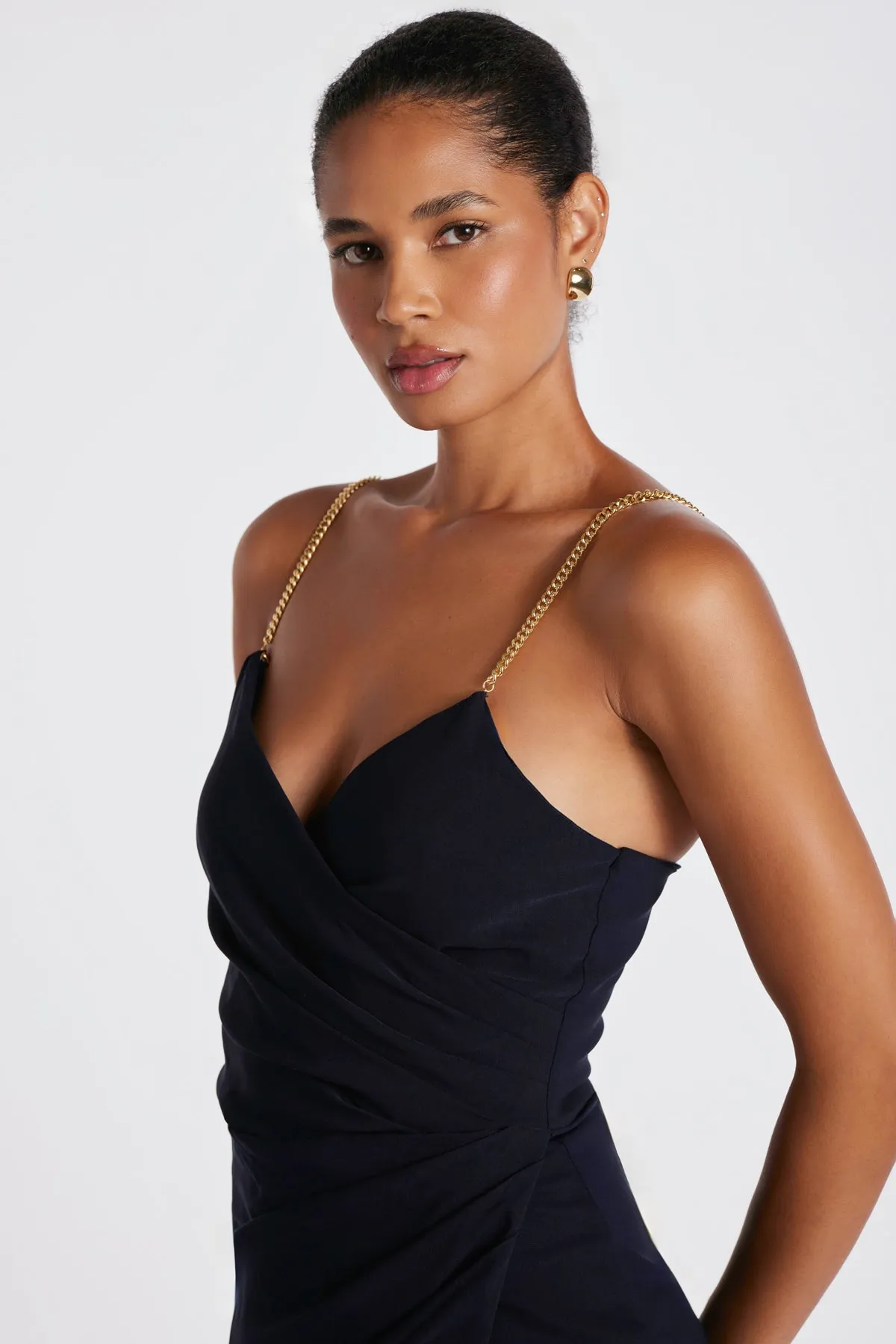 Malone Faux Wrap Dress