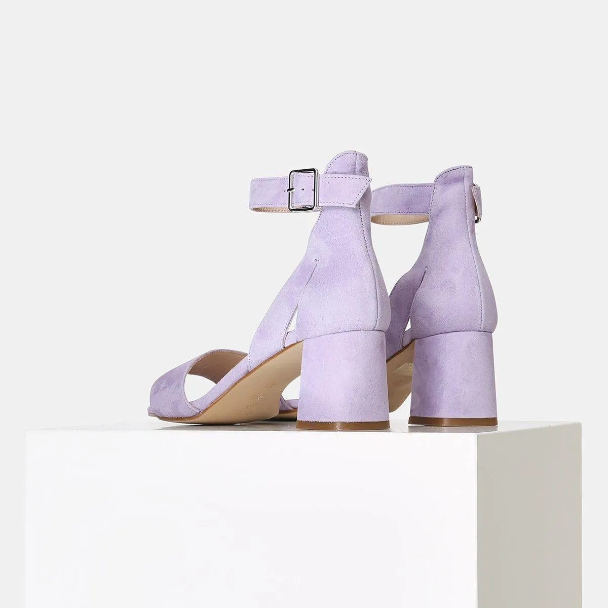 May Heeled Sandal (Lilac)